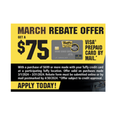 March Rebate Offer