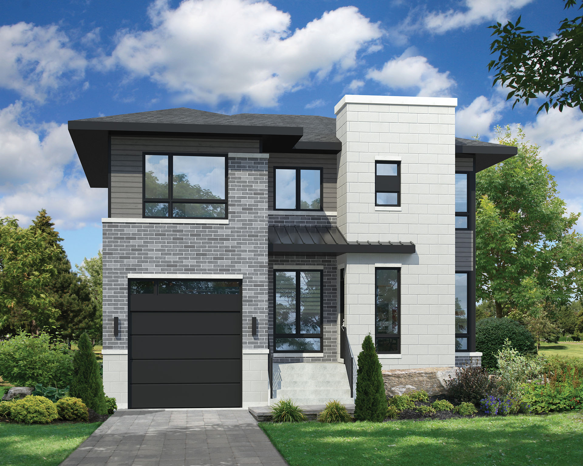 TwoStory Contemporary House Plan 80806PM 2nd Floor