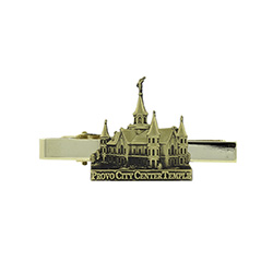 Provo City Center Tie Bar - Gold 