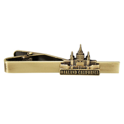 Oakland California Temple Tie Bar - Gold 