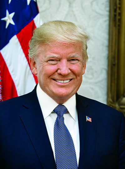 Headshot of Donald Trump