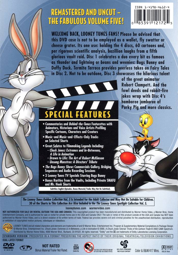 Looney Tunes Golden Collection - Volume 5 - The Internet Animation Database