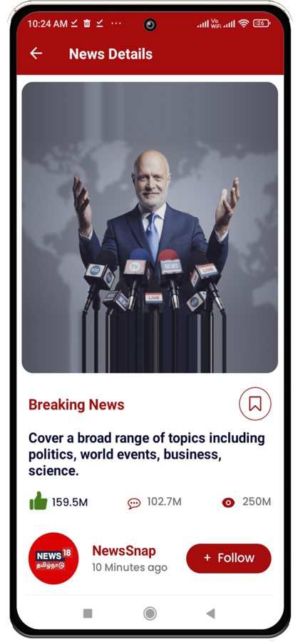 News App - Breaking News | Analysis | Live News | World News React ...