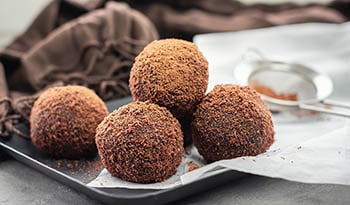 3 recetas de trufas de chocolate fáciles y caseras