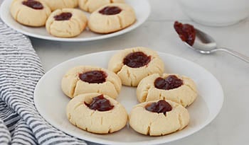 Biscoitos amanteigados fáceis e sem glúten 