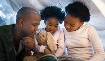 Ritual nocturno saludable para niños