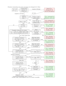 Series flowchart