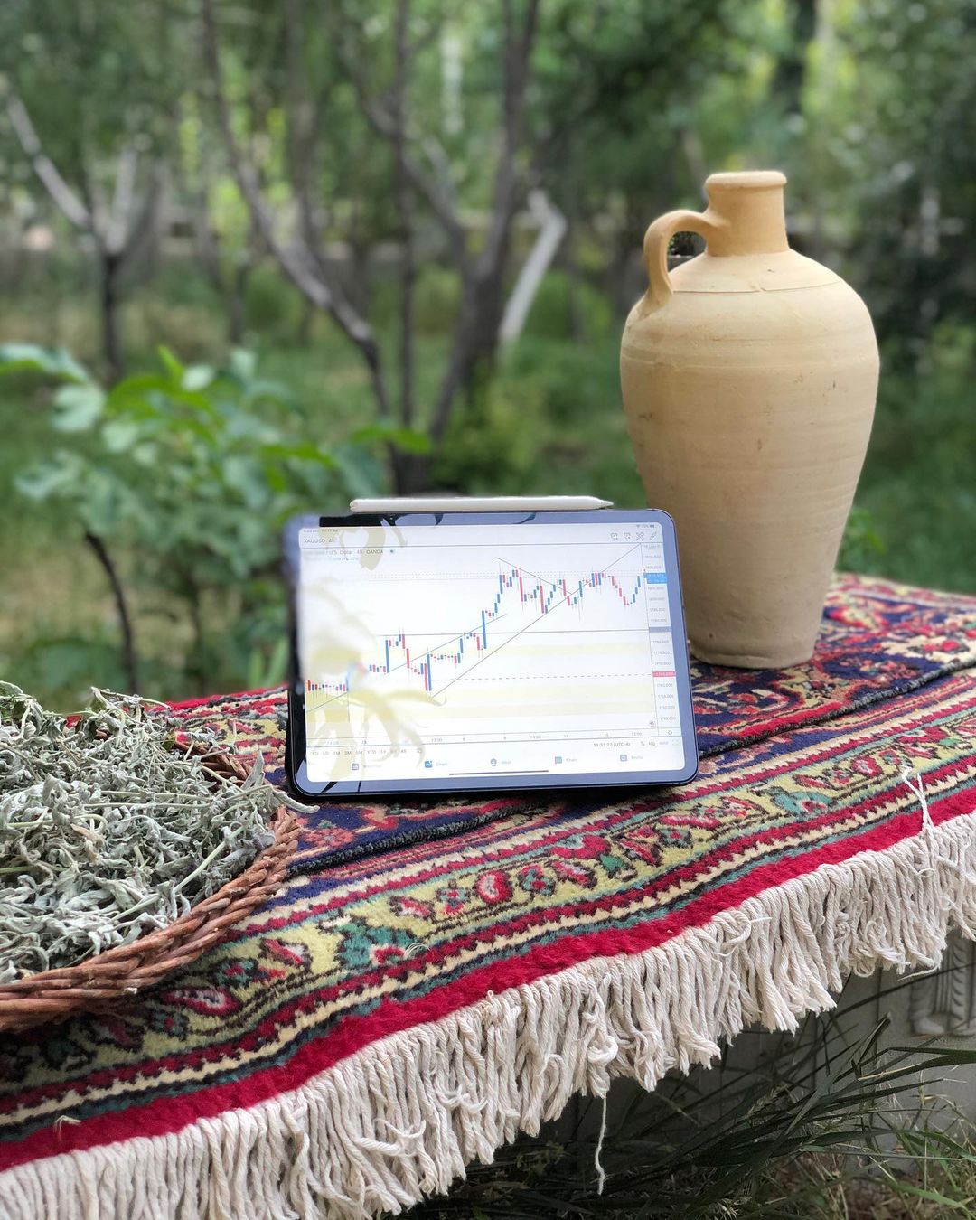 Biểu đồ TradingView trên Instagram @sinasfx