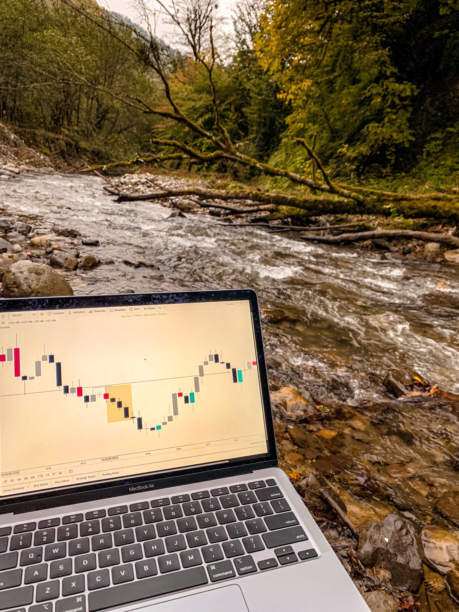 TradingView Chart på Instagram @Cenobar