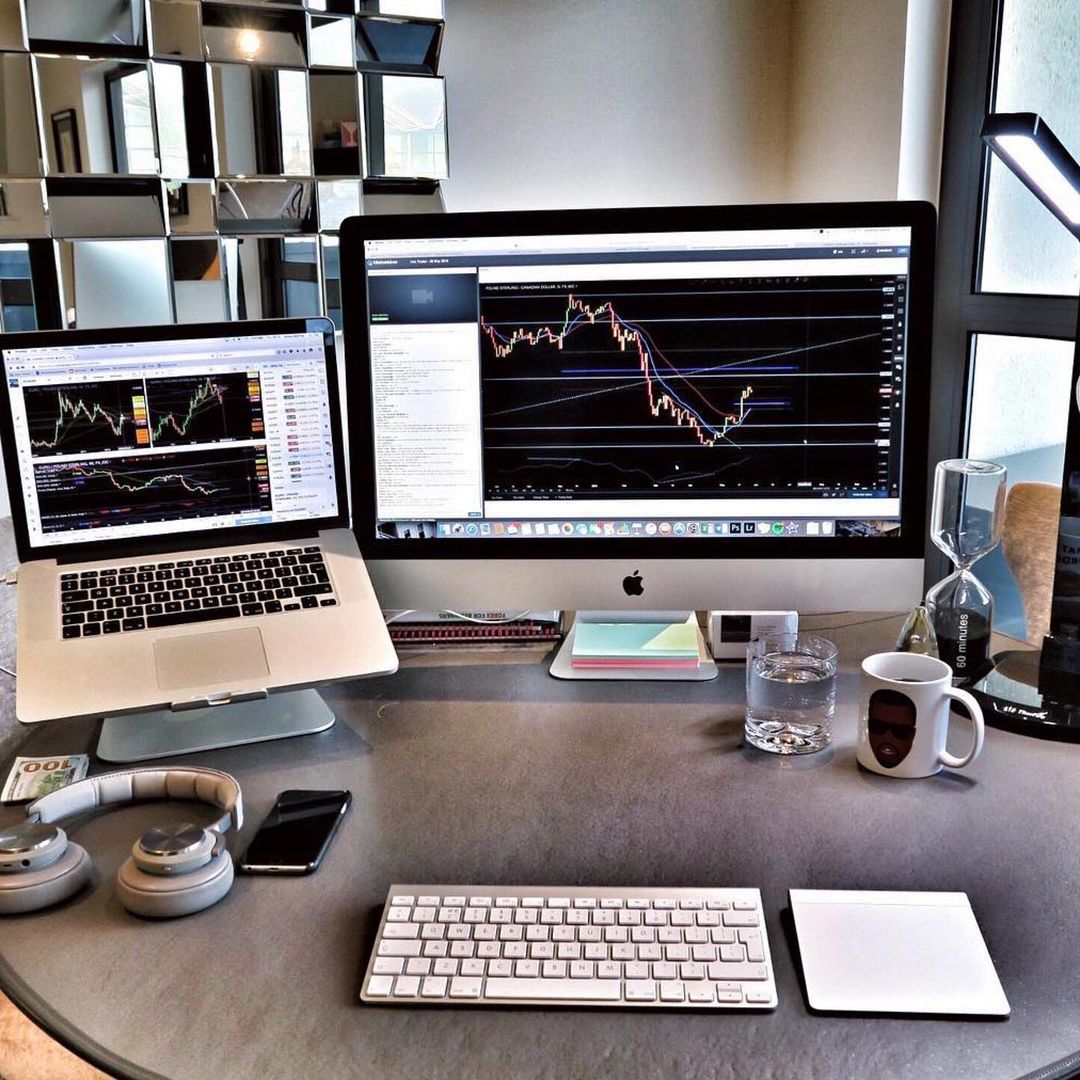 Gráfico de TradingView en @darrel_alton1 de Instagram