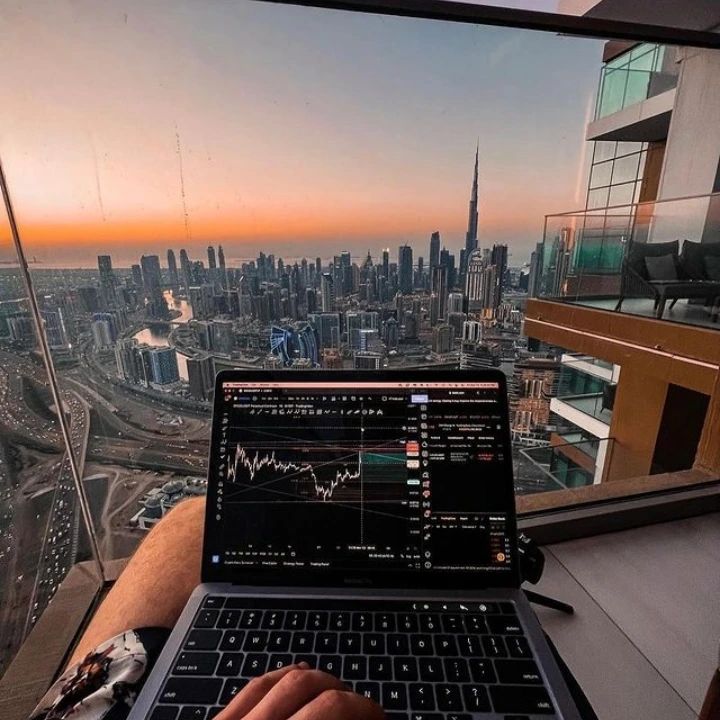 Biểu đồ TradingView trên Instagram @tradeviewindore