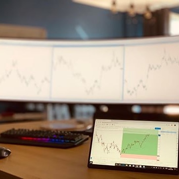 Gráfico de TradingView en @chokowealthfx de Instagram