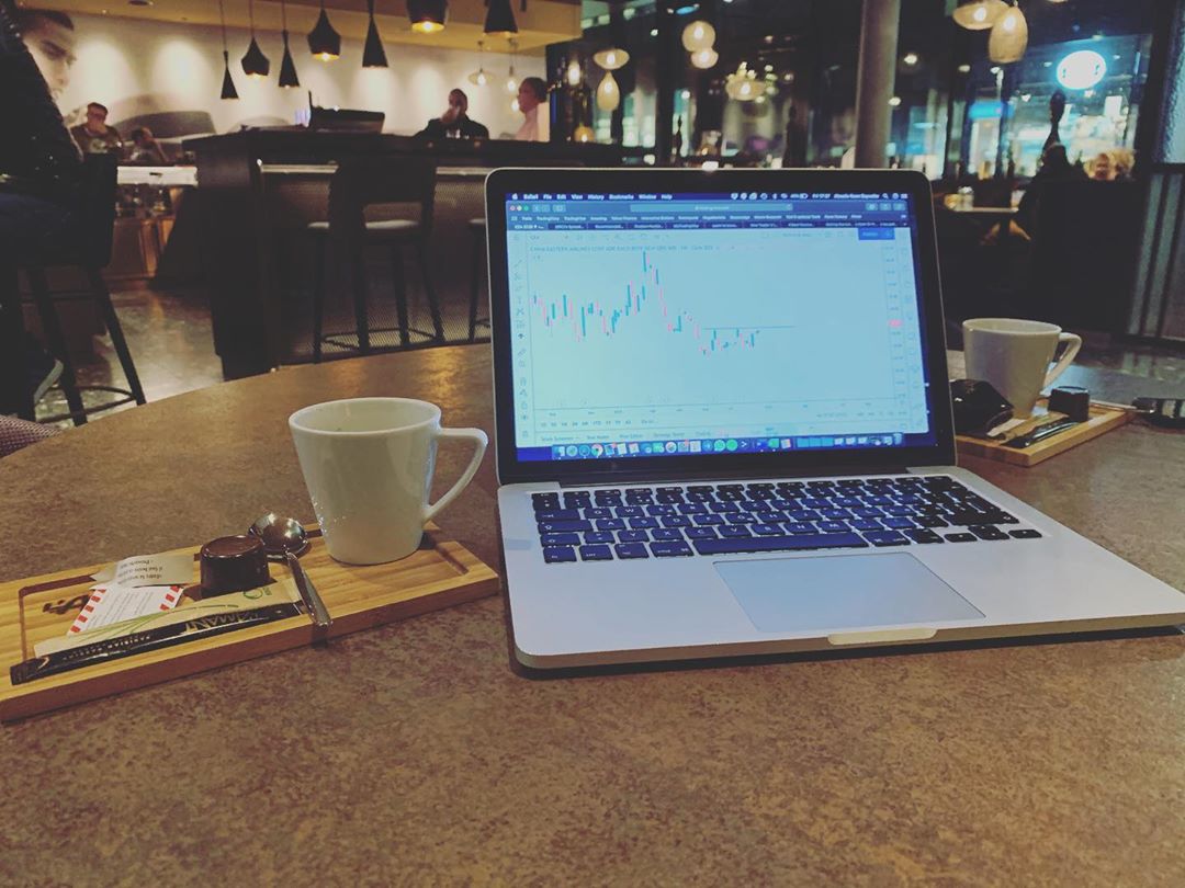 Biểu đồ TradingView trên Instagram @swiss_trading_school