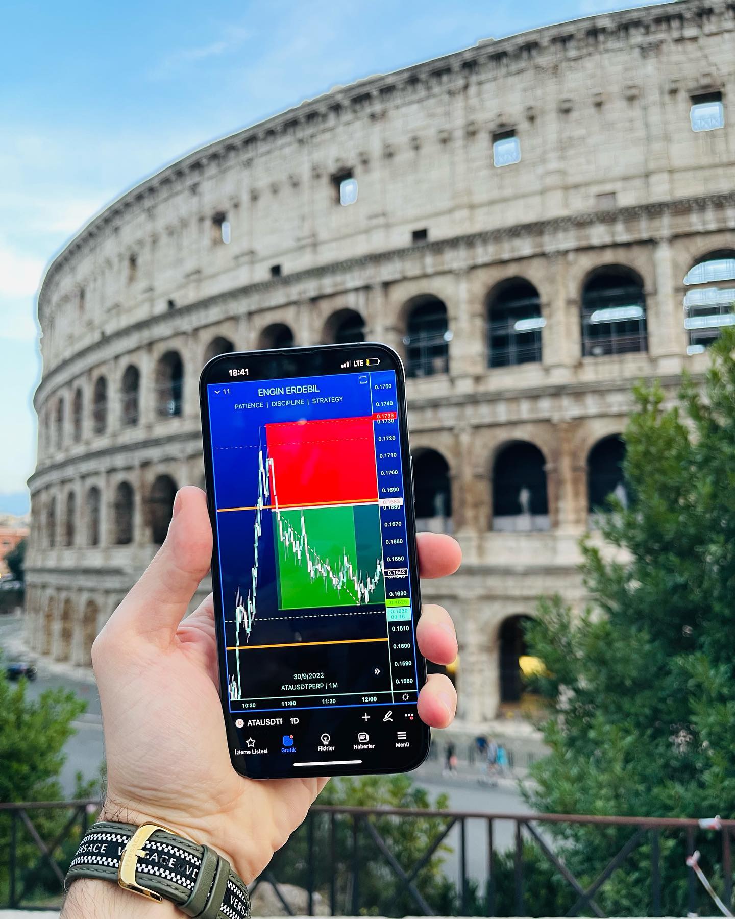 Chart TradingView di Instagram @enginerdebil