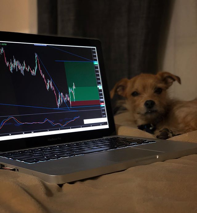 TradingView Chart bei Instagram @joey_vittorelli