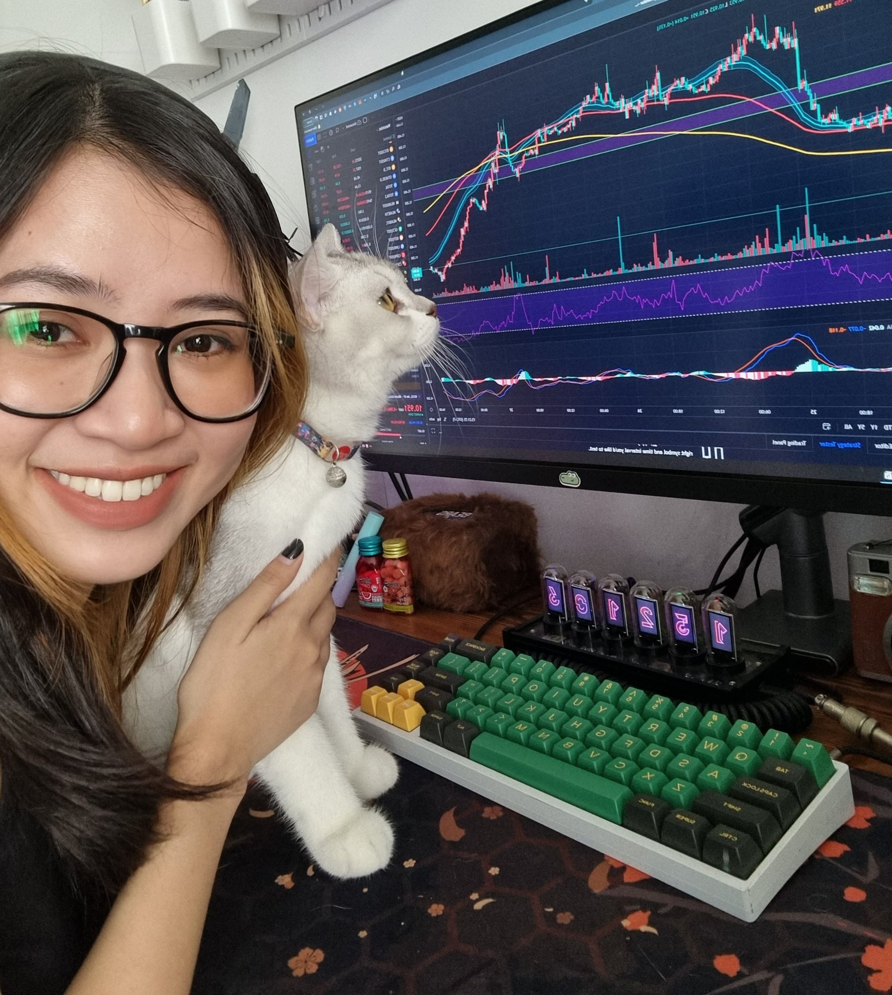 ชาร์ต TradingView บน Instagram @jasmineeevn