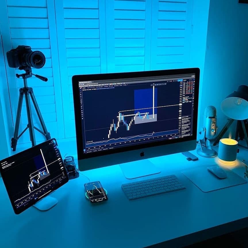 Biểu đồ TradingView trên Instagram @trading.is.mylife