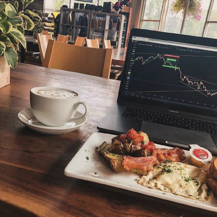 رسم بياني من TradingView على حساب إنستغرام @aku__adalah_ksatria