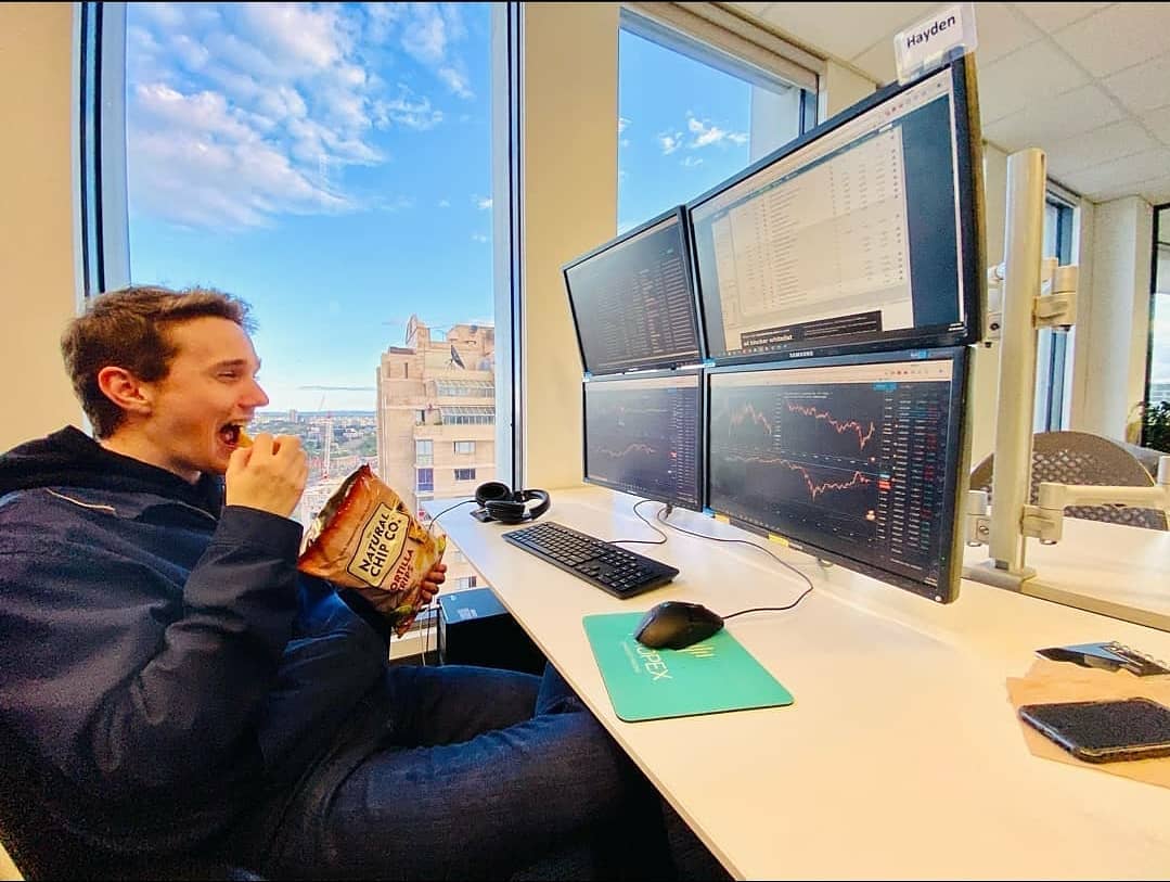 Wykres TradingView na Instagramie @price_action_guru