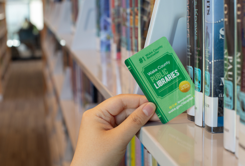 Green Library Card