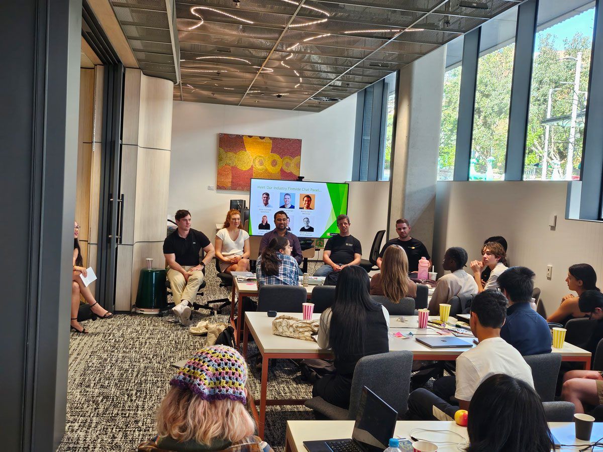 Group of student engaging in a workshop