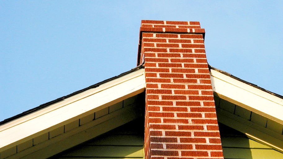 Brick chimney