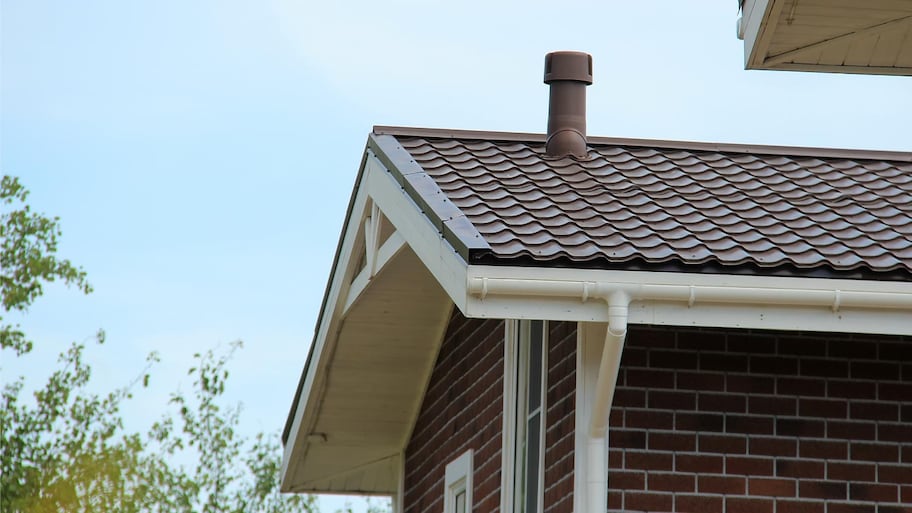 A house gutter system