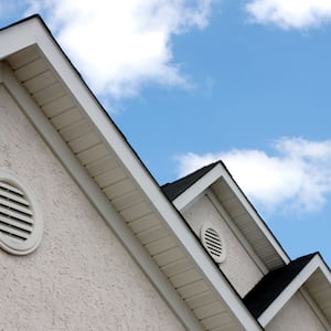 The vent of a house on the roof