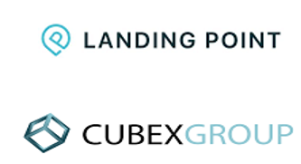 Landing Point and CubexGroup logos