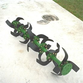 C-blade tiller creates versatility