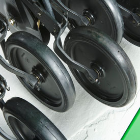 Depth gauge press wheels for better seedbed