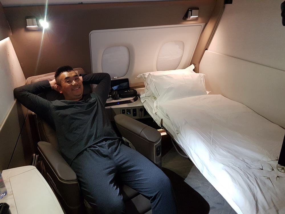 Singapore Airlines New First Class Suite