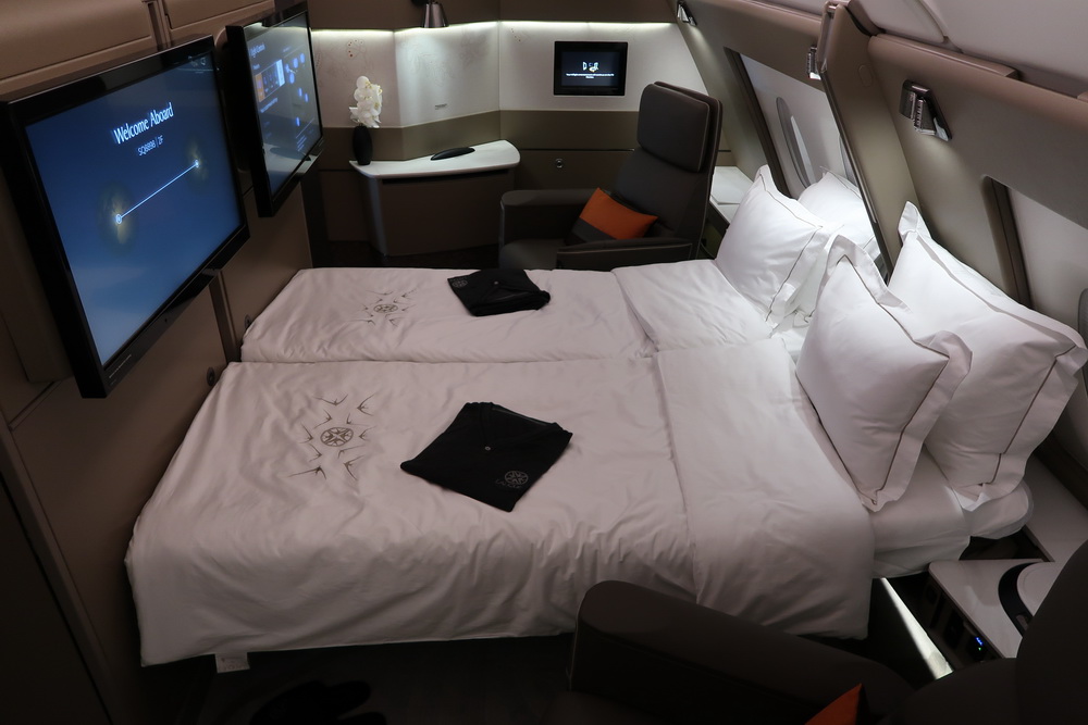 Singapore Airlines New First Class Double Suite