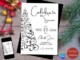 Free Creative Christmas Invitation Template