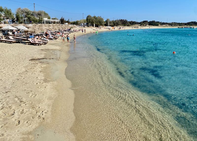 Beach in Greece.