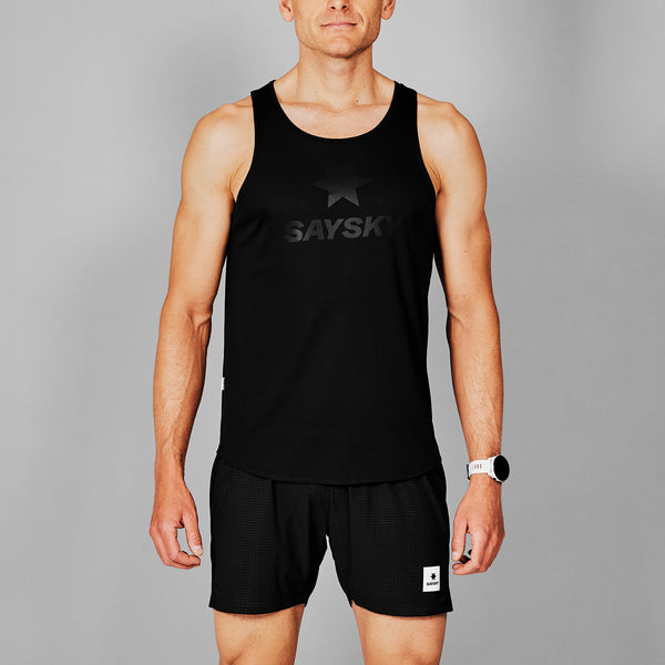 SAYSKY Logo Flow Singlet SINGLETTER 902 - BLACK