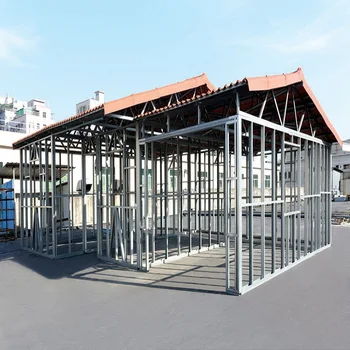 Prefabricated Galvanized Steel Frame House - Buy Galvanized Steel Frame ...