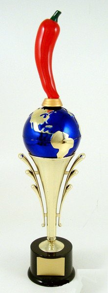 Chili Pepper World's Greatest Riser Trophy - Schoppy's Since 1921