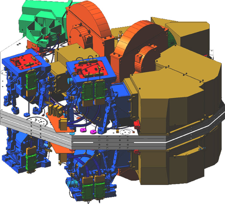 An image of the NIRCam Engineering Diagram