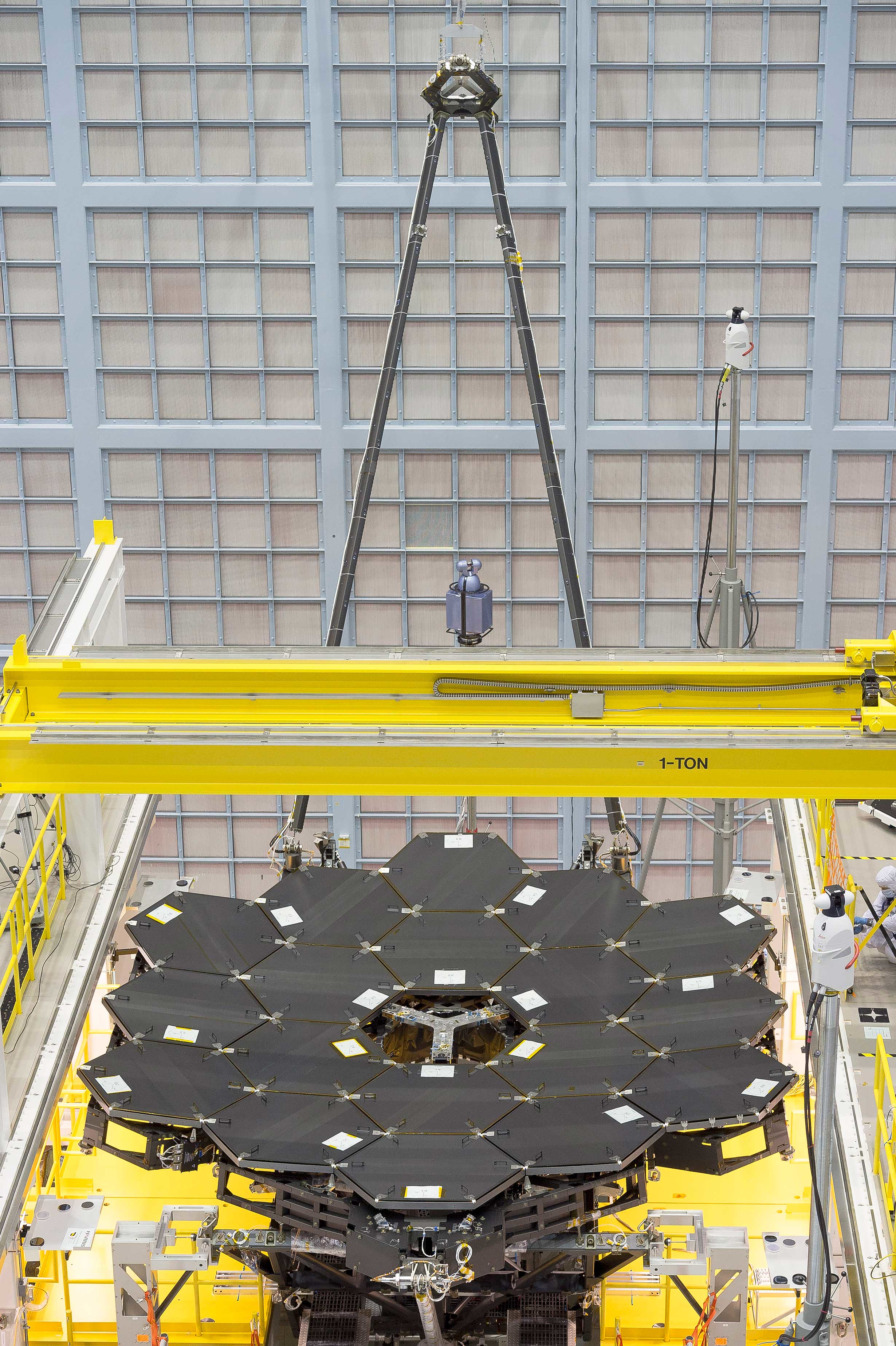 NASA's James Webb Space Telescope Primary Mirror Fully Assembled