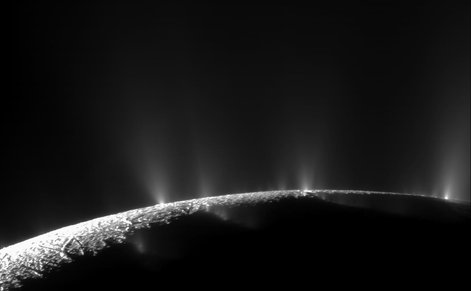NASA: Life Signs Could Survive Near Surfaces of Enceladus and Europa