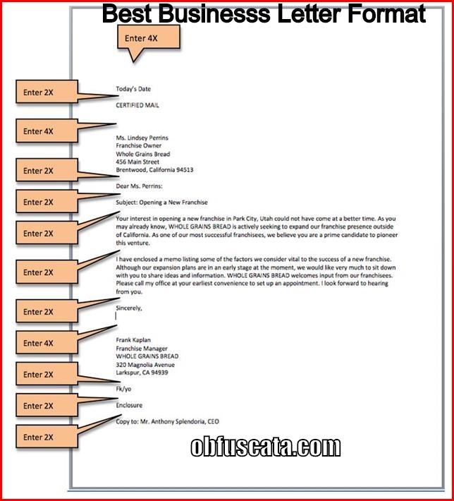 What are the Best Business Letter Format?