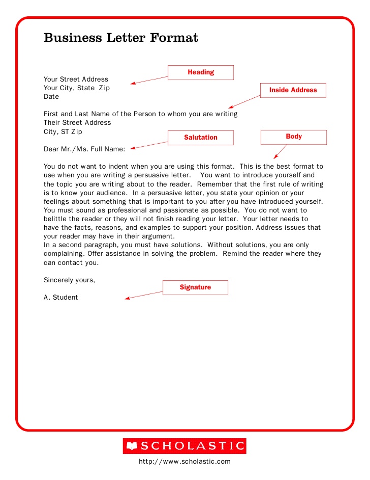 business format 28 images 29 sle business letters format to 