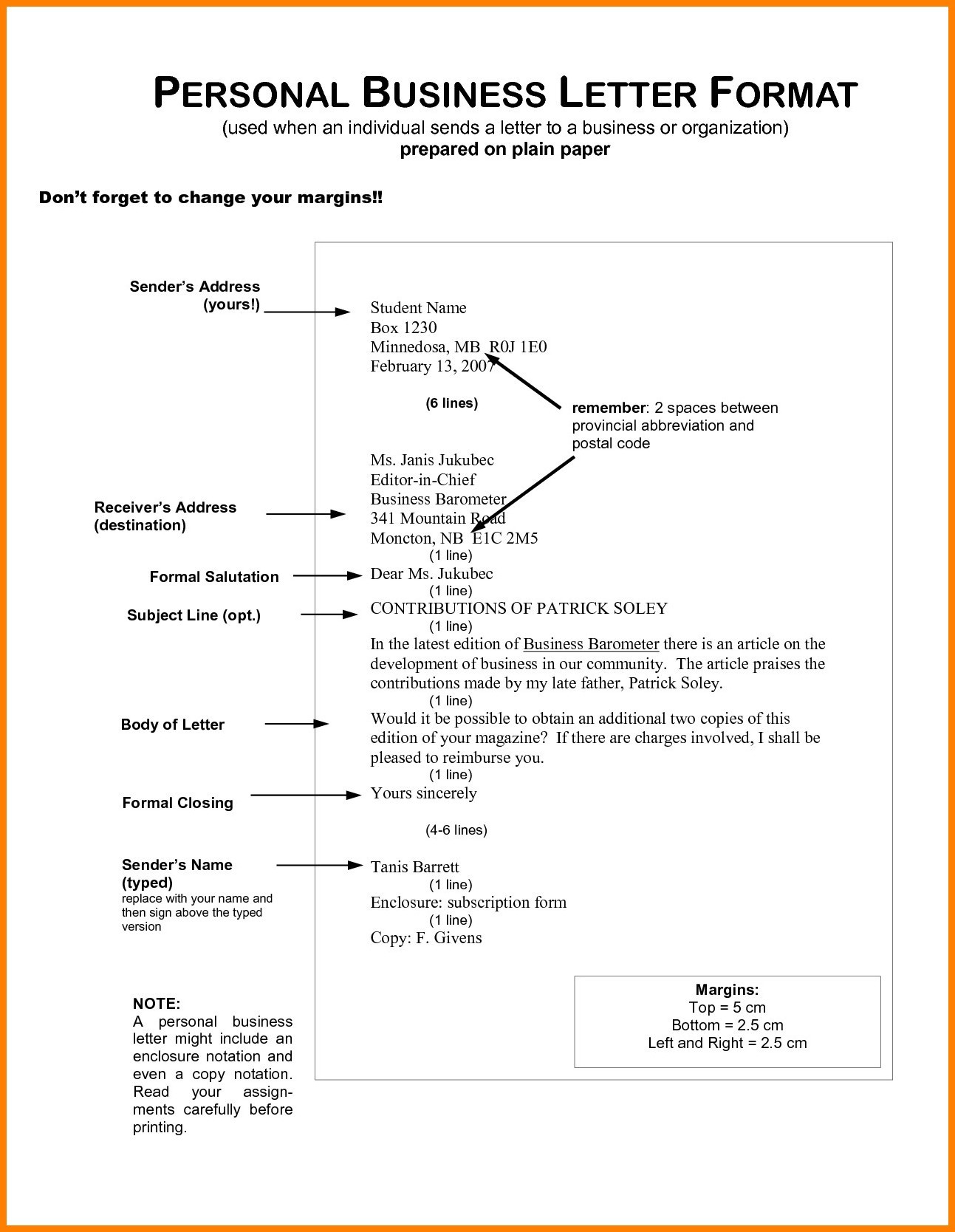 Business Letter Format | Business Professionalism | Pinterest 