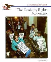 Cover image for The disability rights movement