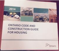 Cover image for Ontario code and construction guide for housing.