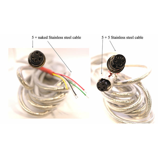 SellEton SL-410 5 prong Stainless Steel female connector cable for SL-7510 series indicator