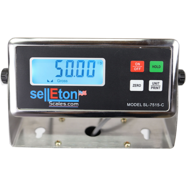 SellEton Replacement SL-7515-C Indicator, Compatible with any floor scale or bench scale!