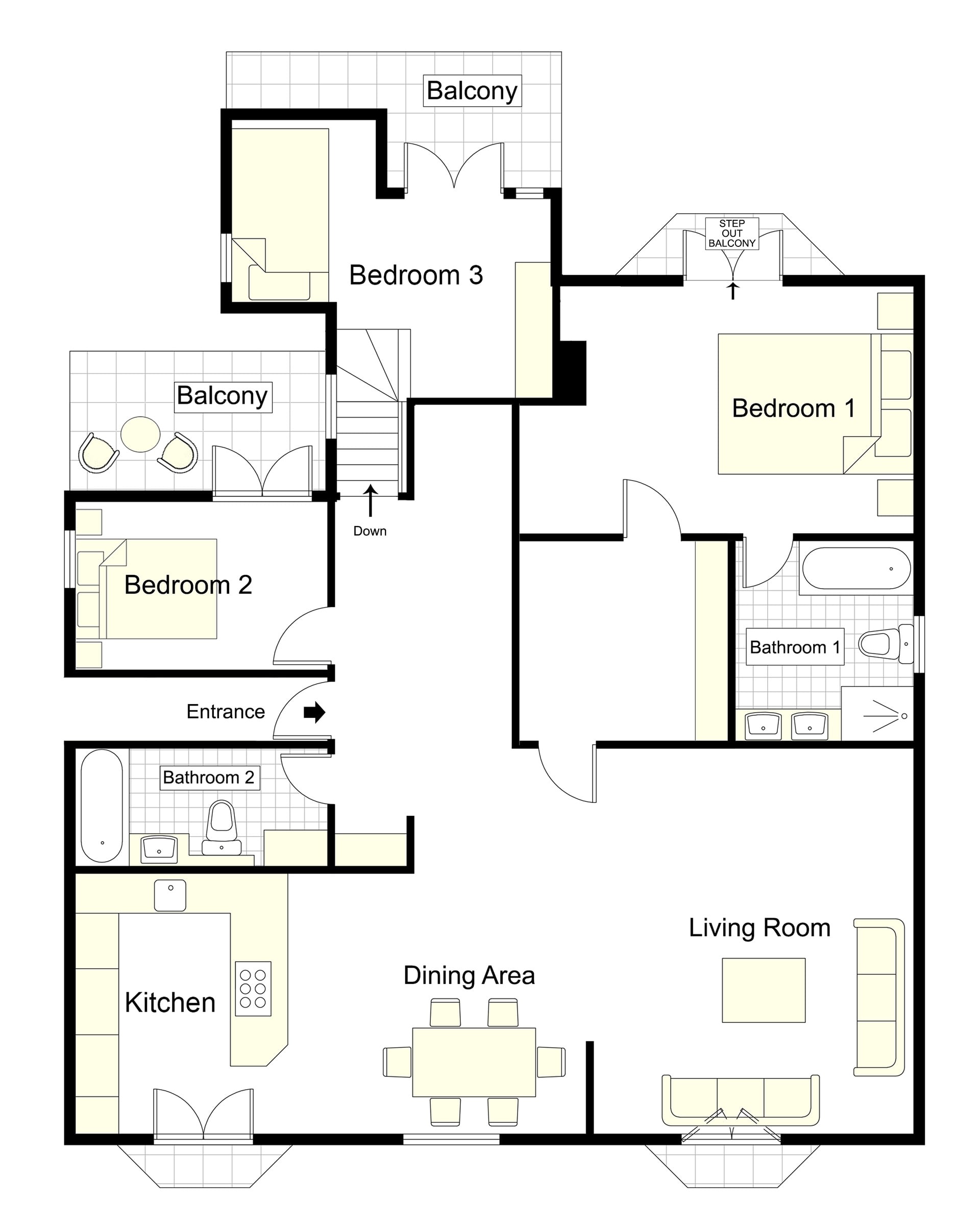 Pembridge Floorplan