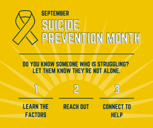 Suicide Prevention Month